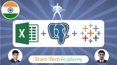Free: हिंदी में Become a Data Analyst: Excel, SQL & Tableau | Udemy 100 ...